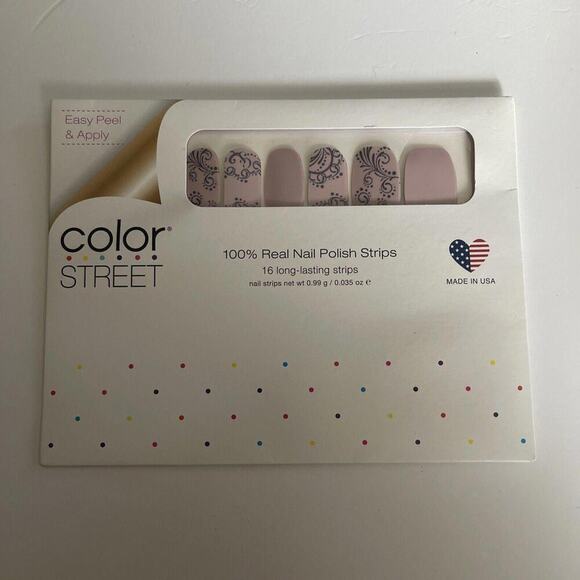NWT Color Street "TWO STRONG" Nail Strips - Picture 2 of 5
